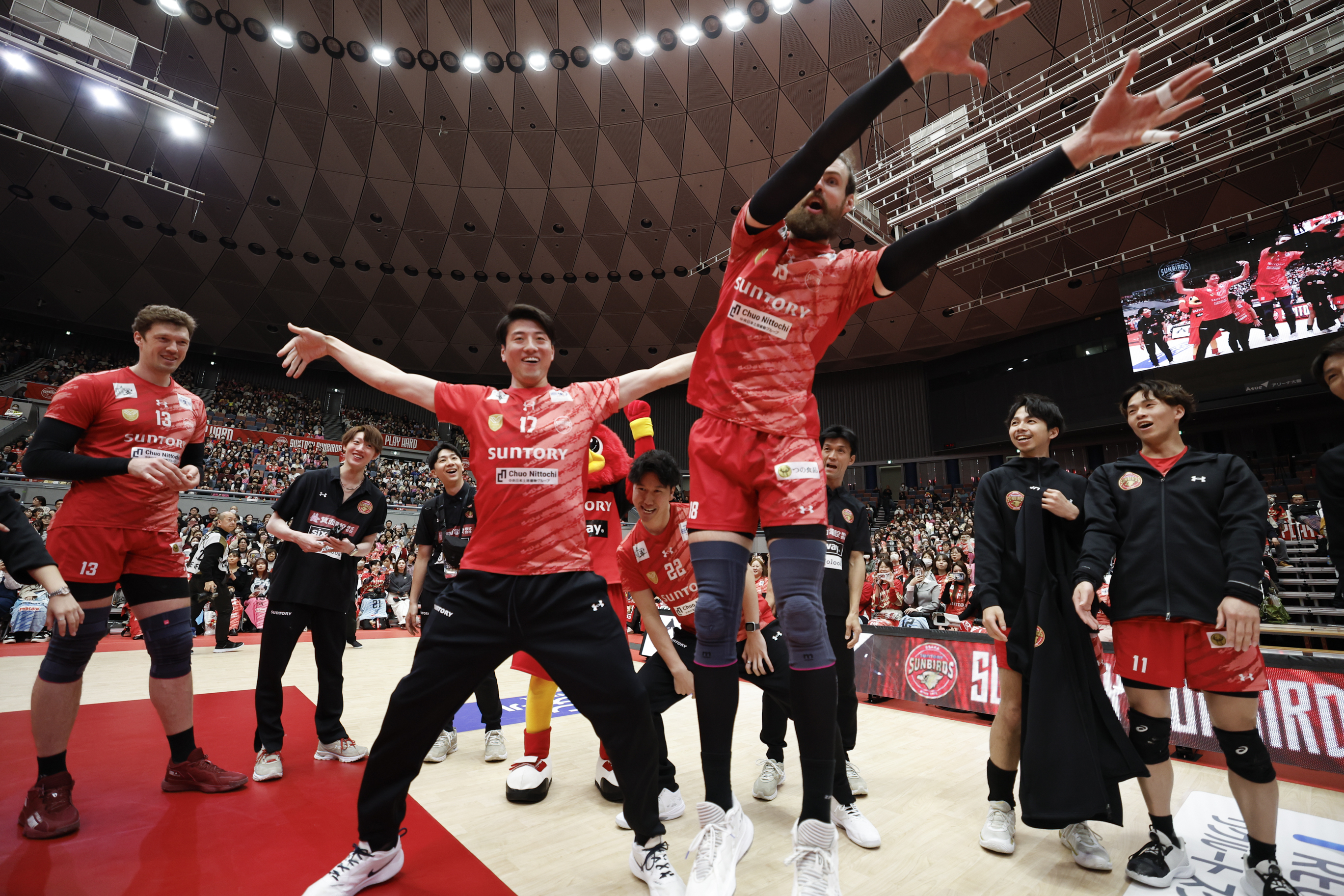 2025-26 大同生命SV.LEAGUE 4月4日(土) 広島サンダーズ戦 サントリー
